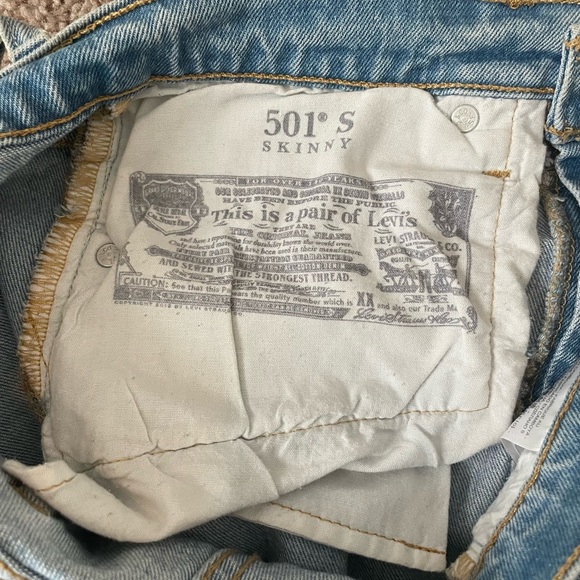 Levi’s 501 skinny - Picture 4 of 6